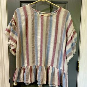 Nice boutique top great with jeans or shorts!!